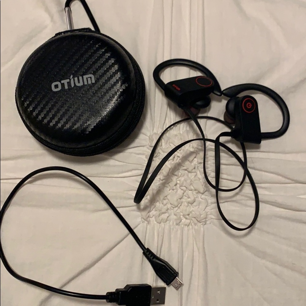 Wireless earbuds with charger